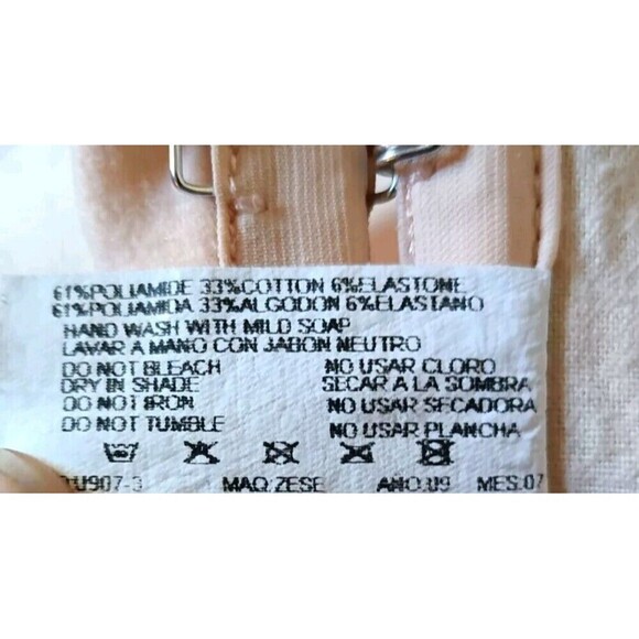 Ardyss Boman Shapewear Original Body Magic Size 46 Beige Compression Boning - Picture 10 of 10